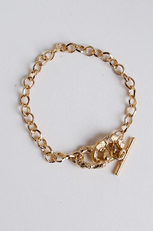 FINAL SALE - Ari Gold Chainlink Bracelet