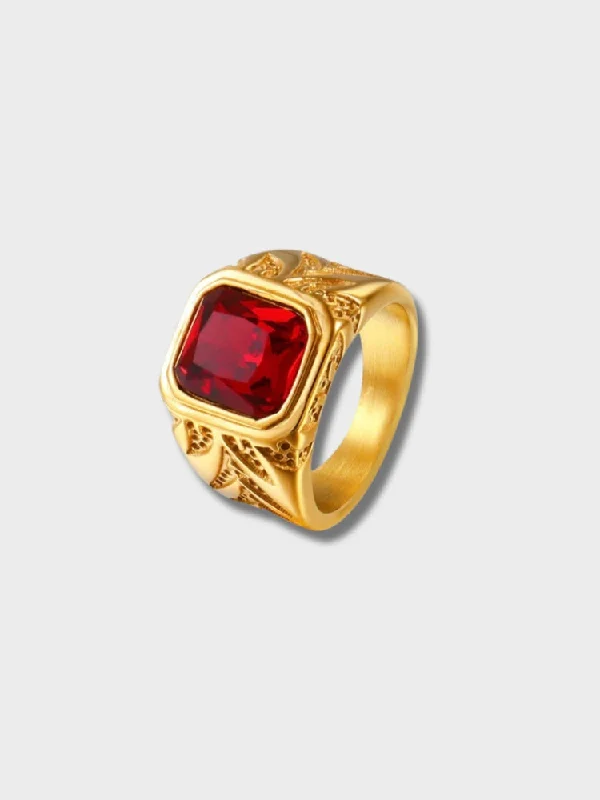 Unmissable Jewelry Sale – Shop Before It's Too Late Berlin Red Stone Ring