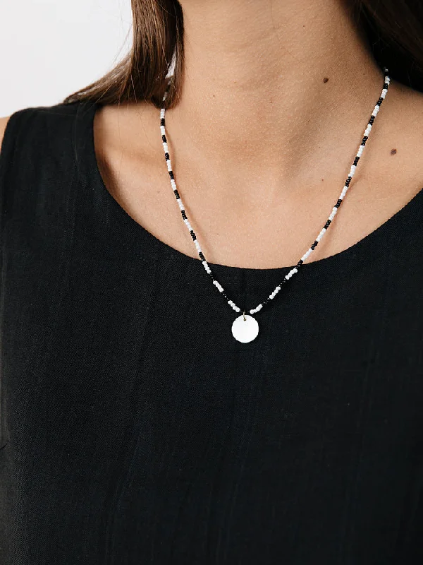 Blossom Necklace - Black