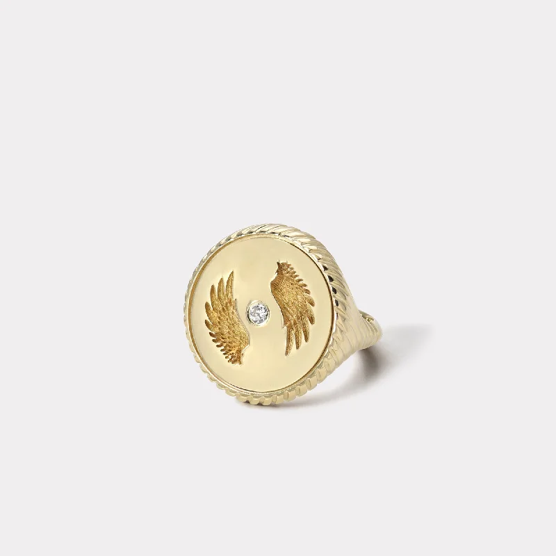 Final Call For Exquisite Jewelry At Reduced Rates Bravery Signet Ring