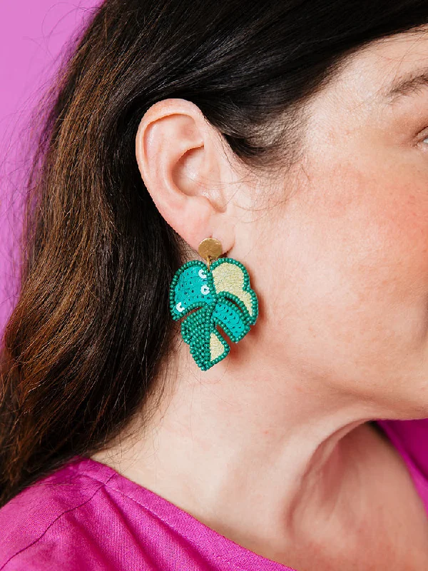 Deliciosa Earrings - Green