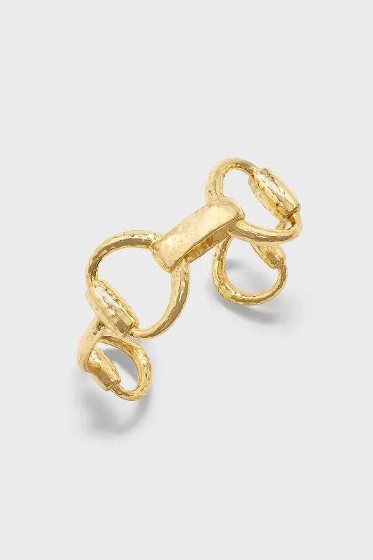 Equestrian Snaffle Bit Cuff