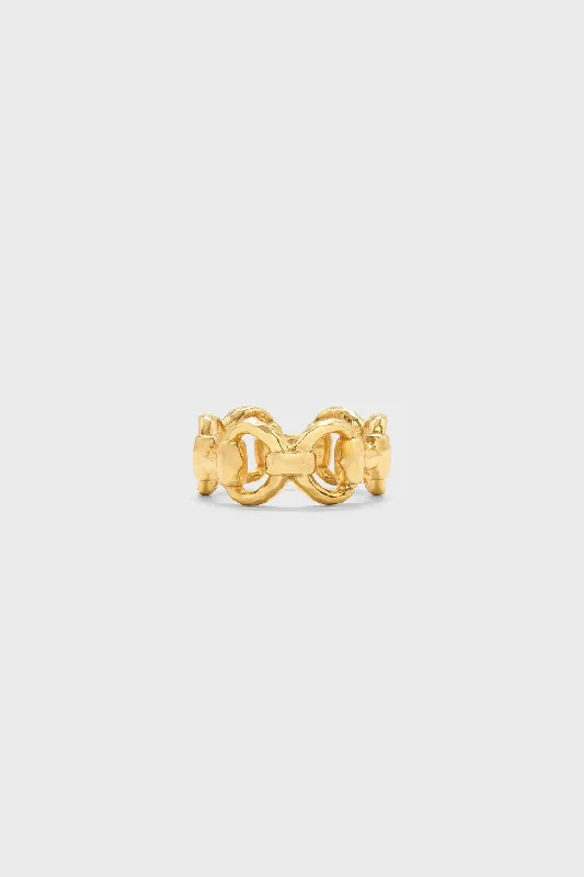 Equestrian Snaffle Bit Ring