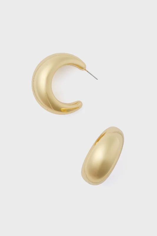 Gold Lani Hoops