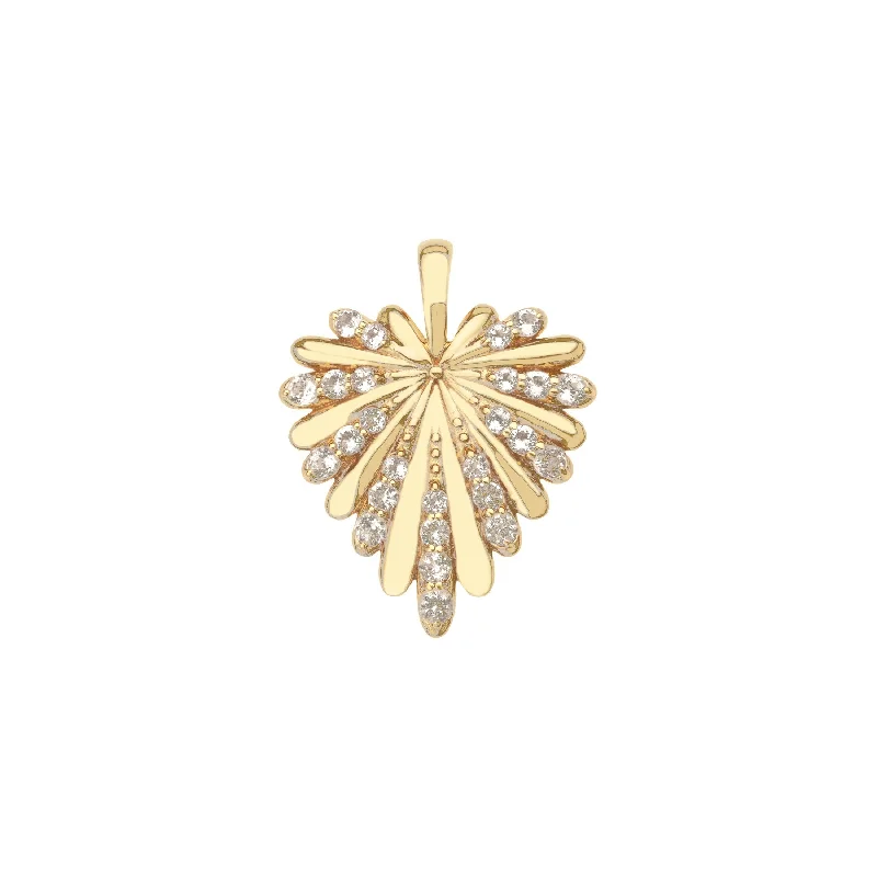 Timeless Jewelry Styles At Wallet-Friendly Prices LOVE Petite Embellished Full-Heart Pendant