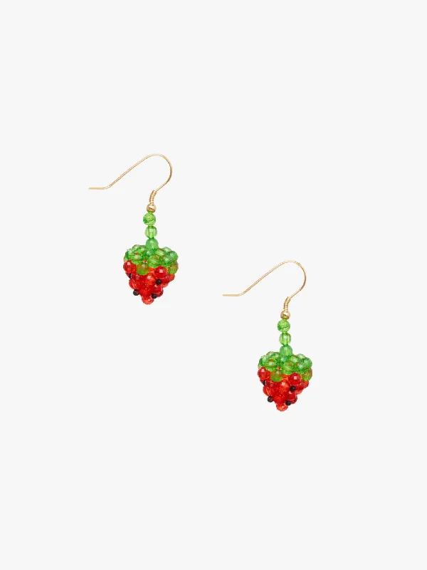 Mini Fruit Earrings - Fragola