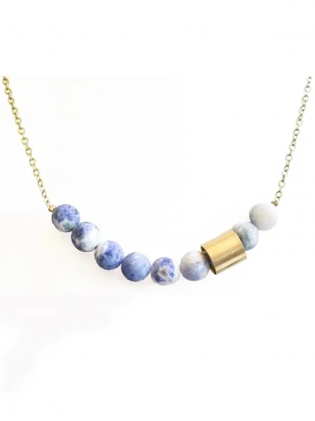 Movement Necklace - Sodalite