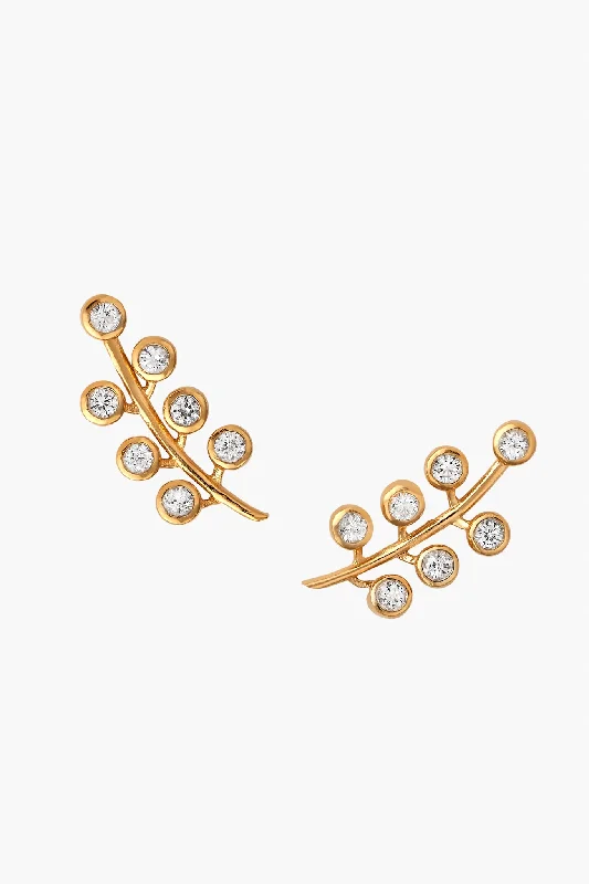 Luxury Meets Affordability – Jewelry Sale Live Now Pave Berry Ear Climber