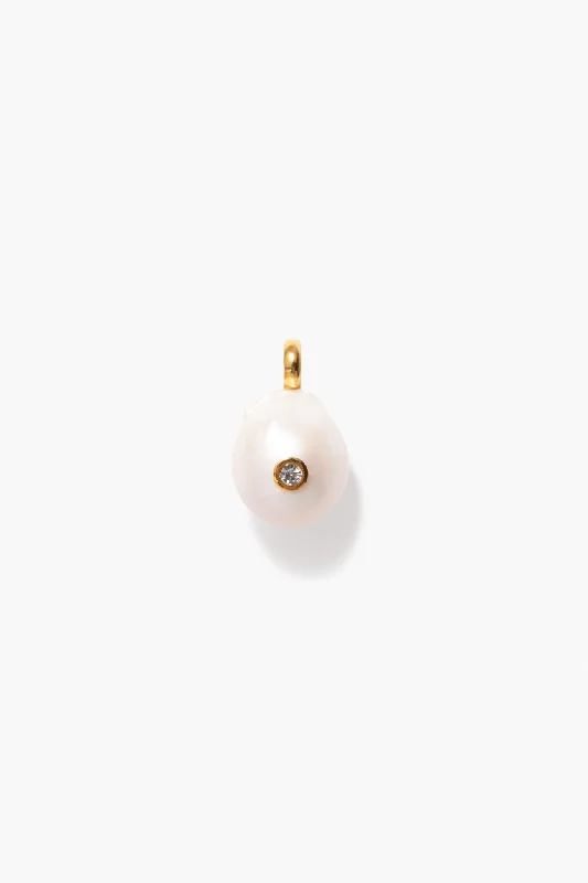 Dazzle In Elegance With Our Biggest Jewelry Sale Pearl Drop Charm