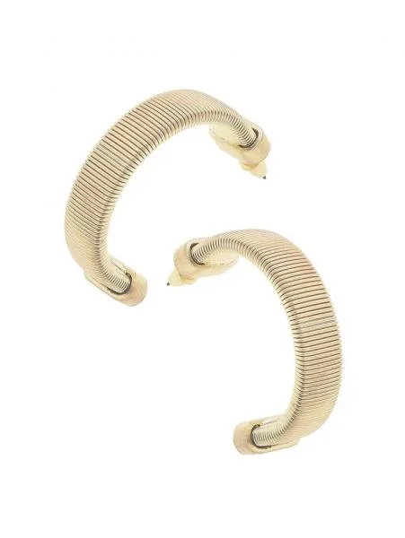 Watchband Hoop Earrings