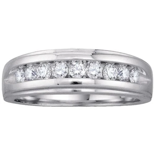 Special Jewelry Deals – Upgrade Your Collection 1/2 CTW Diamond Wedding Ring in 14KT White Gold