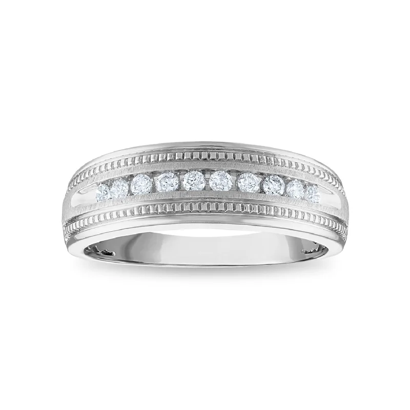 Jewelry Sale Alert – Shop Timeless Elegance Today 1/4 CTW Diamond Wedding Ring in 10KT White Gold