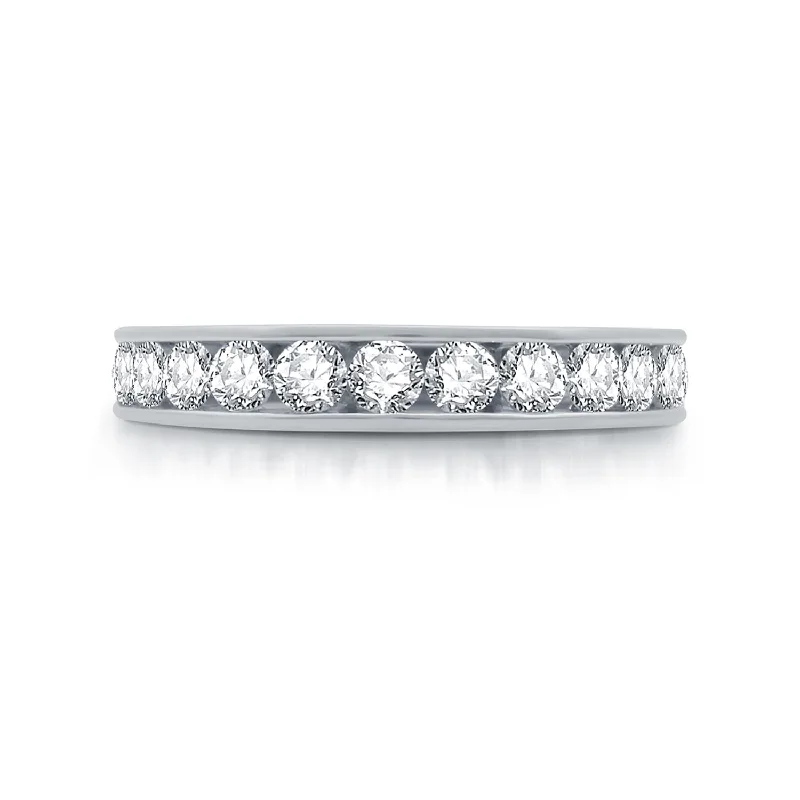 Sparkle In Style With Our Best Jewelry Deals 1 CTW Diamond Anniversary Ring in 10KT White Gold