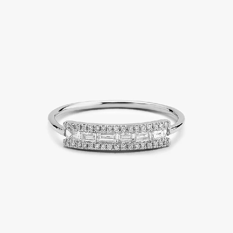 14K White Gold