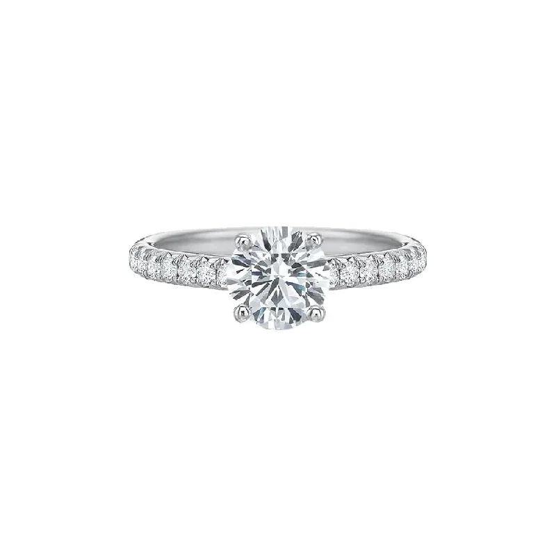 Premium Jewelry, Premium Discounts – Act Fast New Aire Diamond Semi Mount Ring