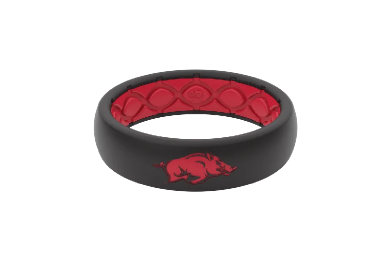 College Arkansas Thin Ring