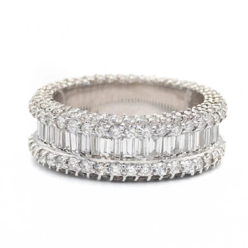 Baguette Row Ring