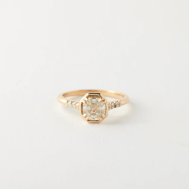 Carolyn Ring - 1.02 Octogon Step Cut Diamond