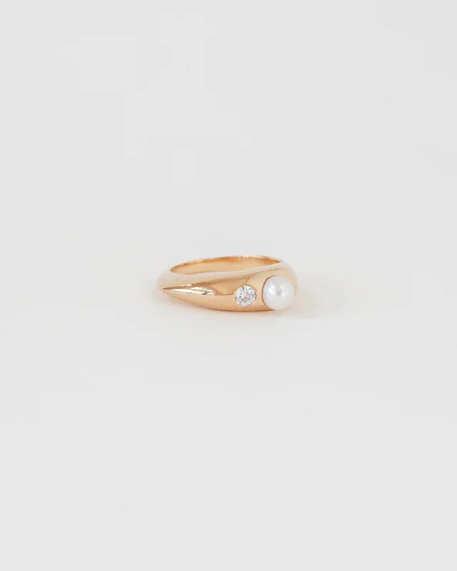 METEOR RING | PEARL