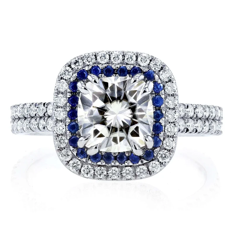 Sapphire Trim Halo