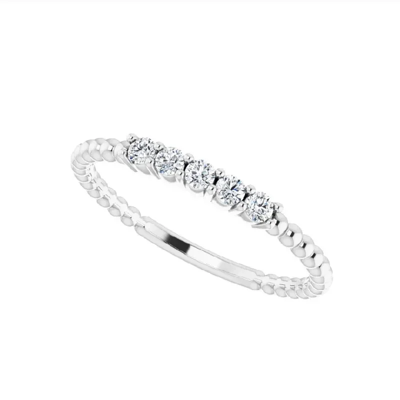 14K White Gold