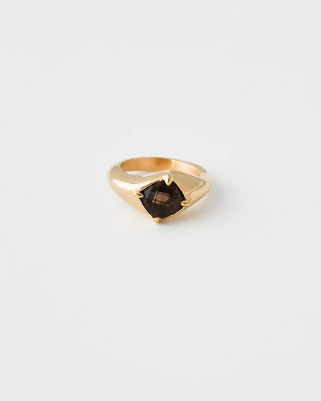 WHIRLPOOL RING | SMOKY QUARTZ