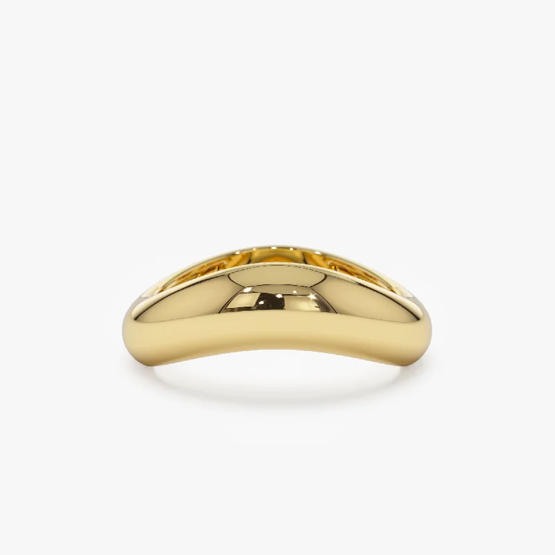 Huge Savings On Timeless Jewelry Collections 14k Unique Amorphic Shaped Figure Ring