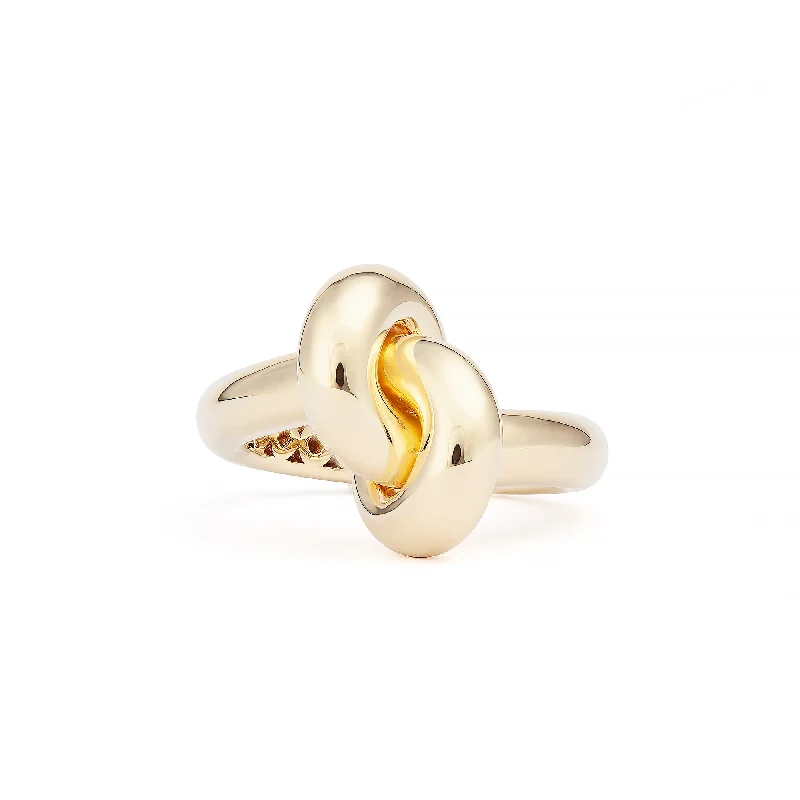 Legacy Knot Medium (Loose) 18K Gold Ring