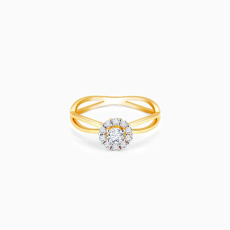 Elegant Jewelry, Exclusive Prices – Shop Now Gold Sparkling Love Diamond Ring