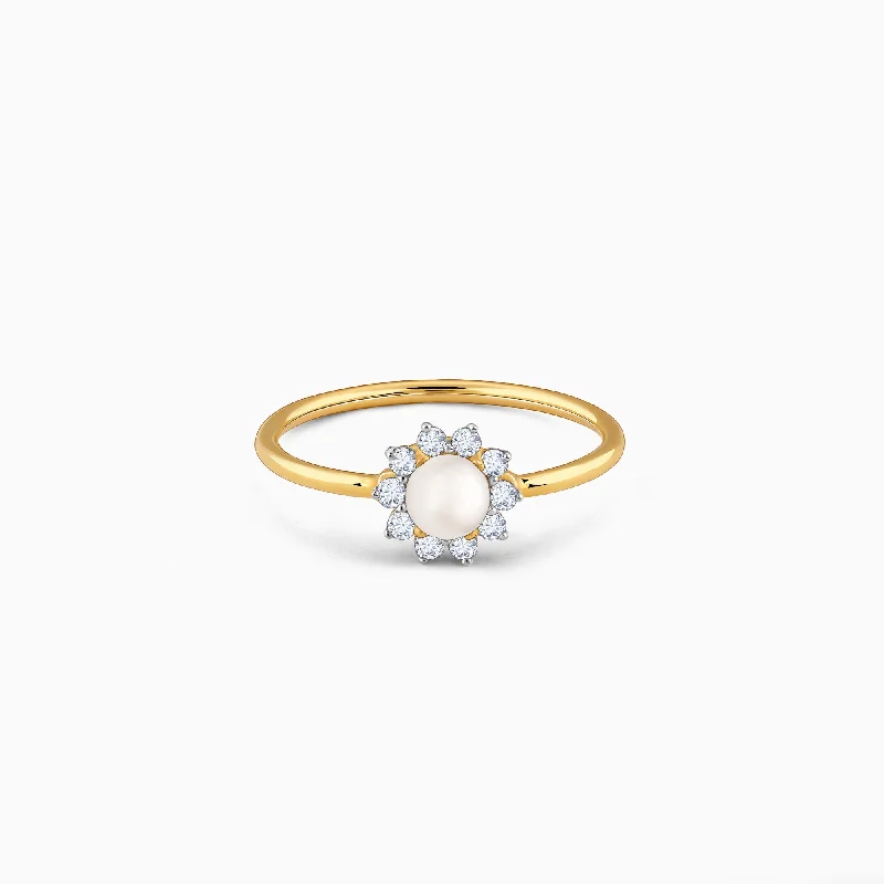 Gold Swank Diamond Ring