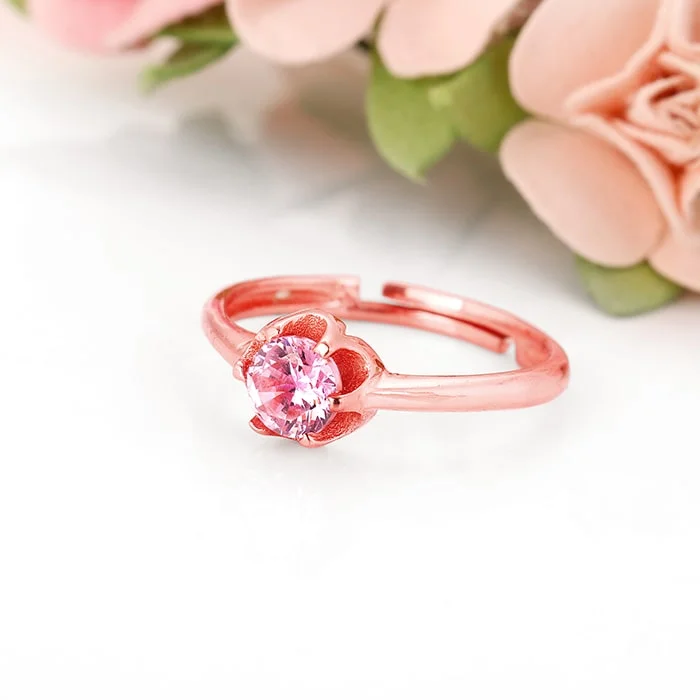 Discounted Jewelry For A Glamorous Look Rose Gold You're One Of A Kind Ring