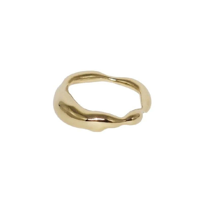 Lunar Cloud 14K Gold Ring