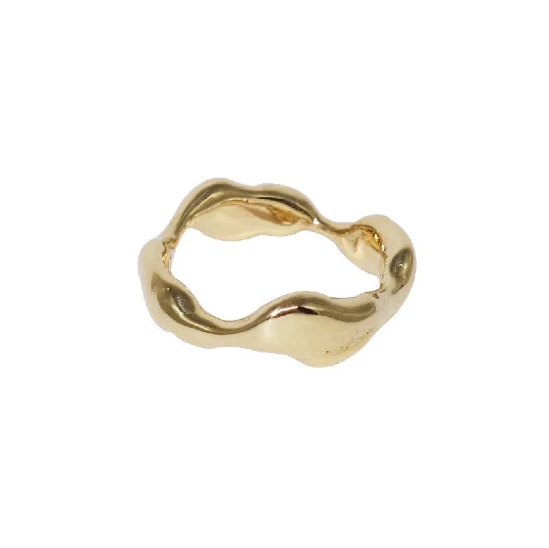 Lunar Dust 14K Gold Ring