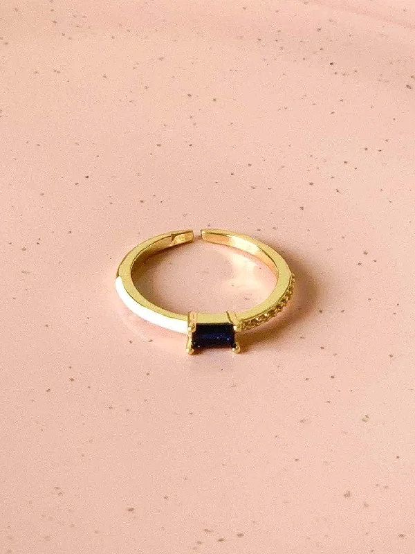 Bestselling Jewelry Now On Sale – Elevate Your Look Adjustable Sapphire Baguette Ring