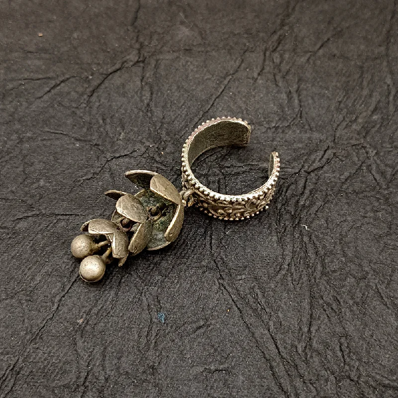 Once-A-Year Jewelry Deals – Shop Before They’Re Gone Deep Jewell Oxidised Plated  Adjustable Ring