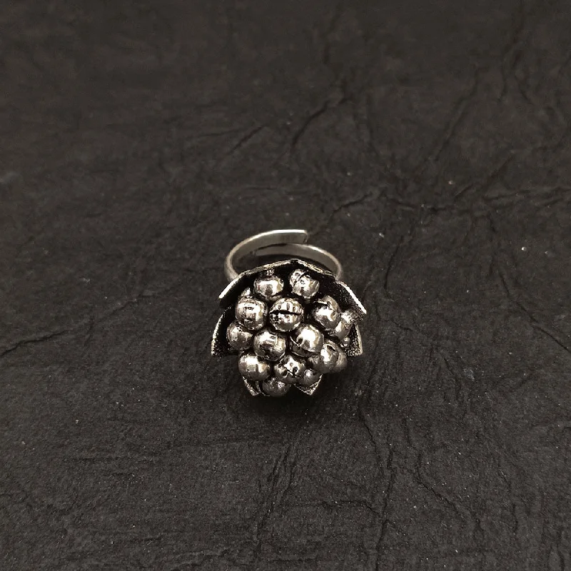 Your Dream Jewelry At Dream Prices – Shop Now Deep Jewell Oxidised Plated Grapes Adjustable Ring