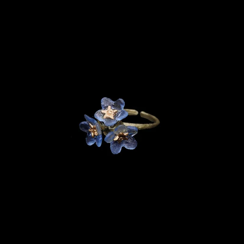 Timeless Jewelry, Timeless Savings – Don't Wait Forget Me Not Ring - Triple