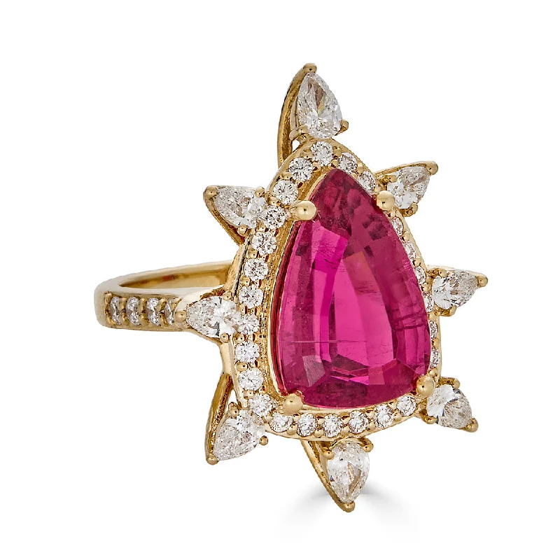 The Perfect Jewelry Piece At The Perfect Discount Pink Pear Spinel Ring