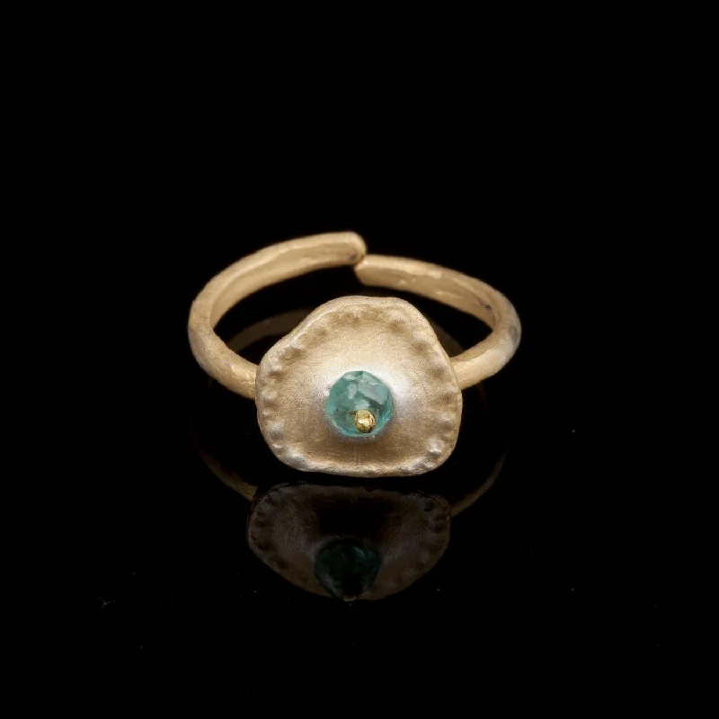 Affordable Luxury Jewelry For Every Occasion Sea Urchin Single Ring - Apatite