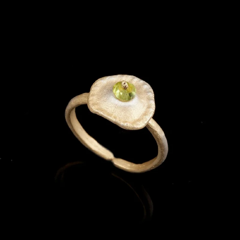 Special Jewelry Deals – Upgrade Your Collection Sea Urchin Single Ring - Peridot