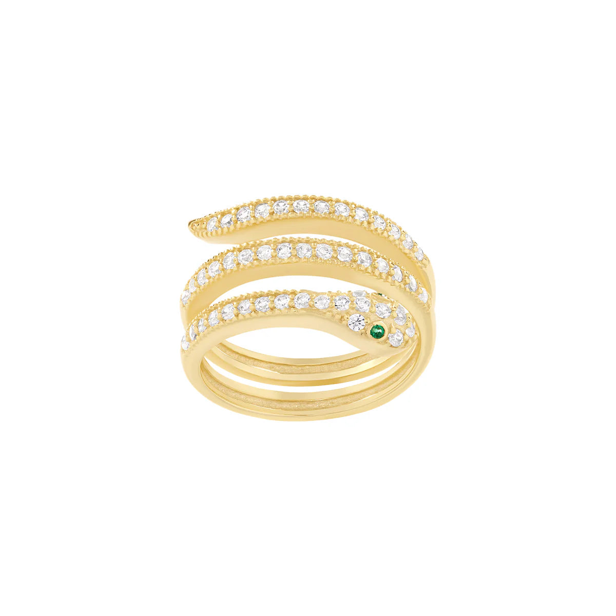 Limited-Stock Jewelry Sale – Once It's Gone, It's Gone Snake Triple Wrap Ring