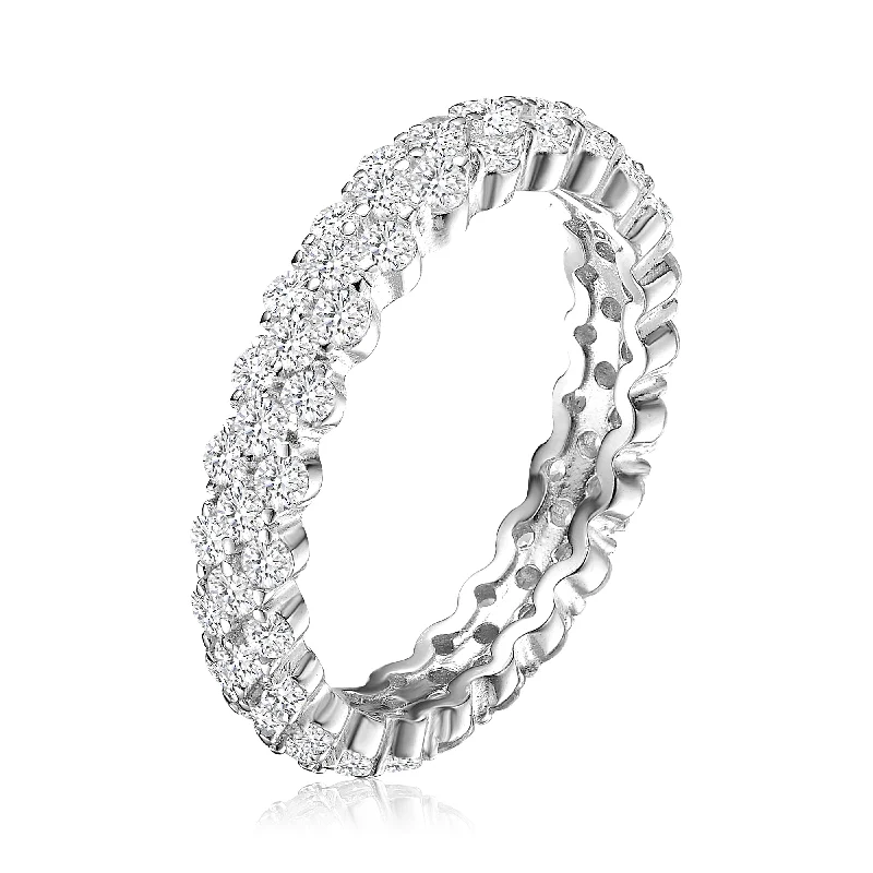 Exclusive Jewelry Discounts – Shop Now For Savings Marie Curved Eternity Ring