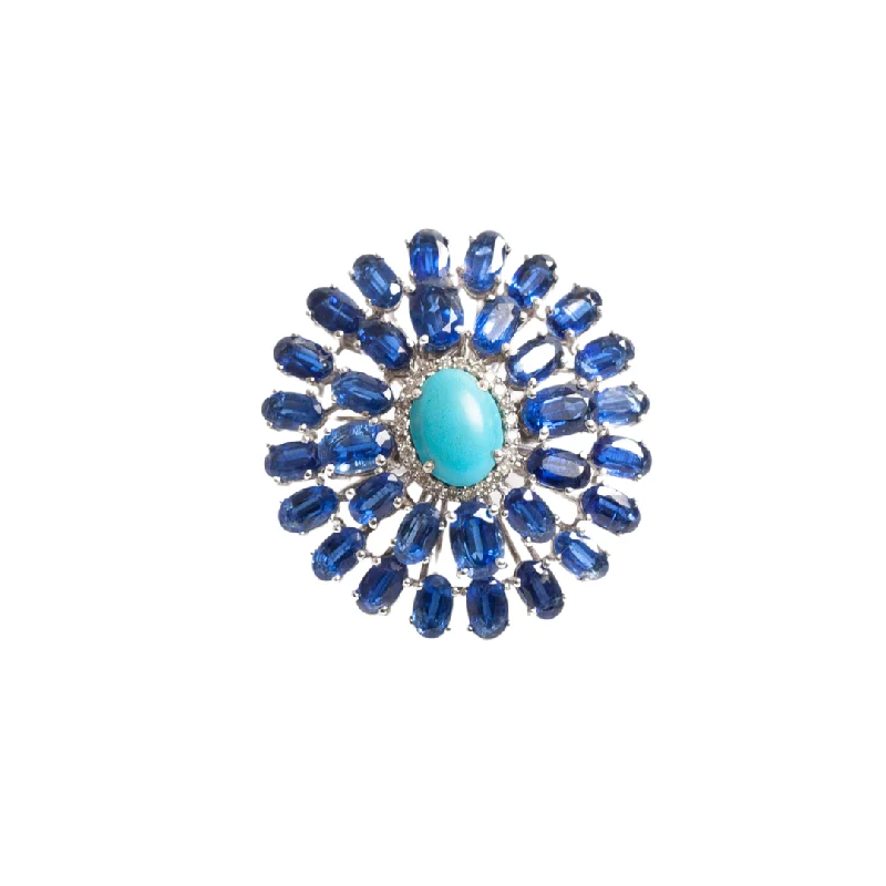 Discover Unique Jewelry With Special Limited-Time Offers Turquoise Fan Ring