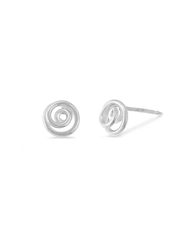 Elegant Jewelry, Exclusive Prices – Shop Now 3D Spiral Stud Earrings by boma