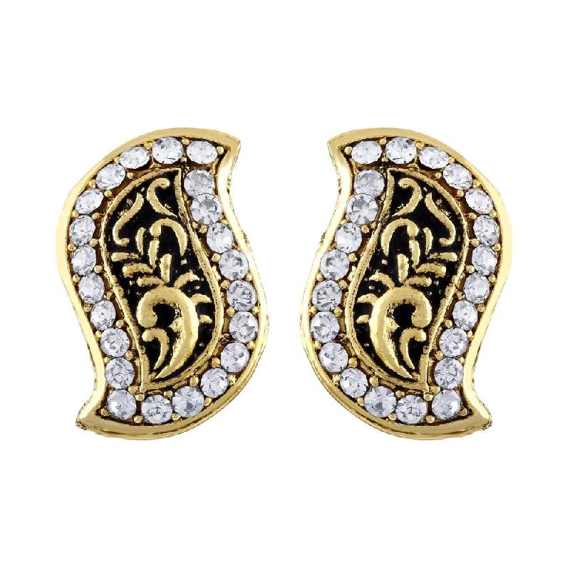 Trending Jewelry Styles Now At Limited-Time Discounts Asmitta Gold Plated Stud Earrings