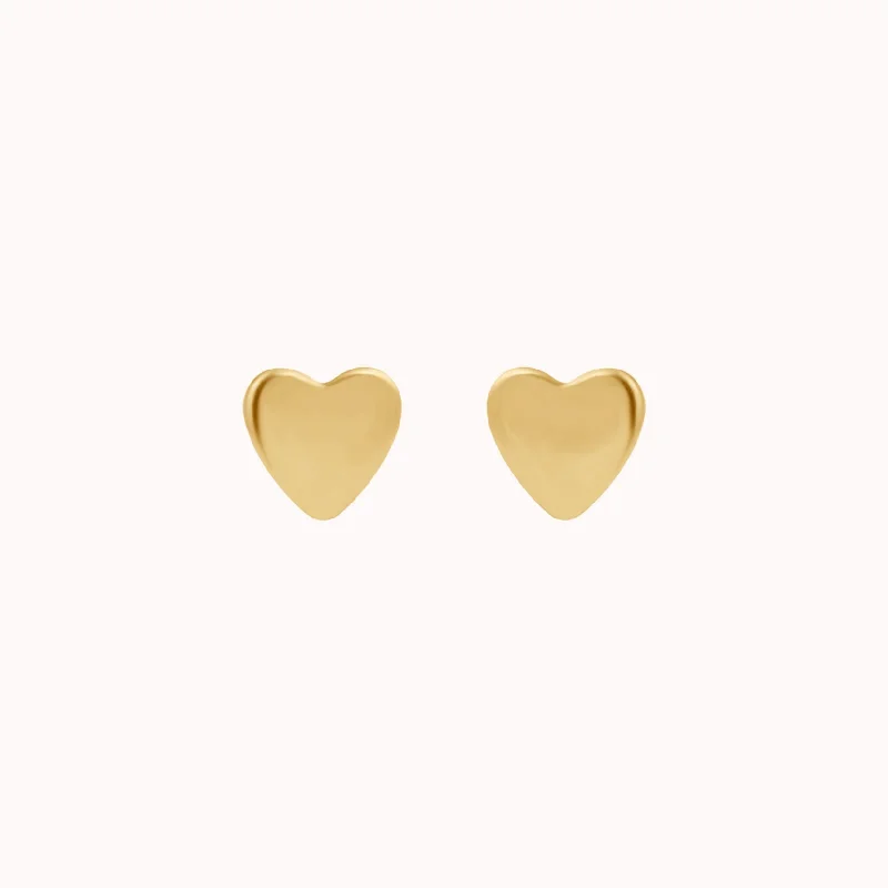 Elegant Jewelry Styles At Budget-Friendly Prices Cleo Heart Stud Earrings