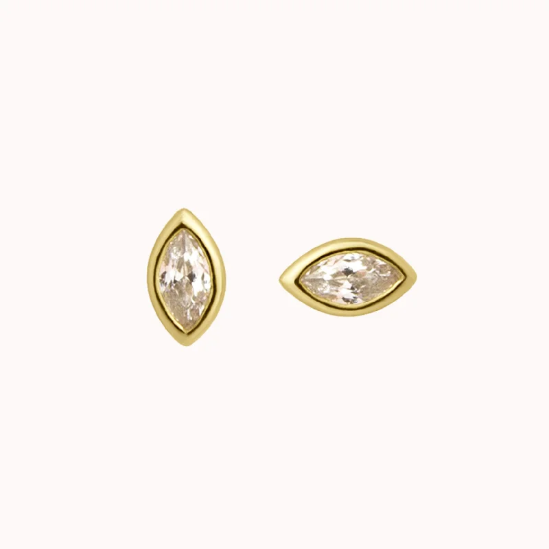 Dainty And Elegant Jewelry Now At Reduced Prices Desi Marquise Stud Earrings