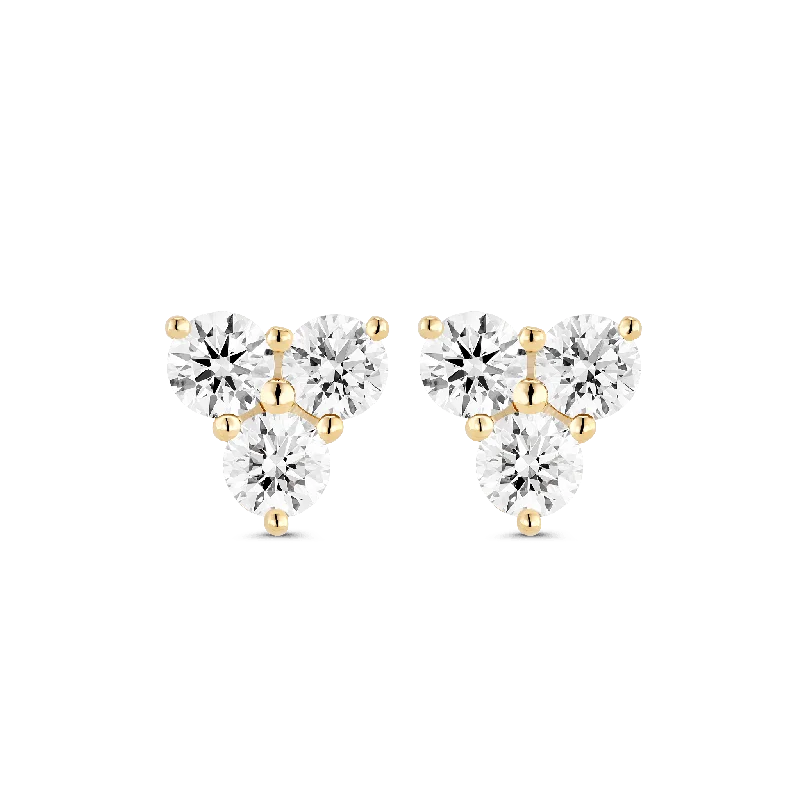 Shop Dazzling Jewelry At The Best Prices The Mini Trio Stud Earrings