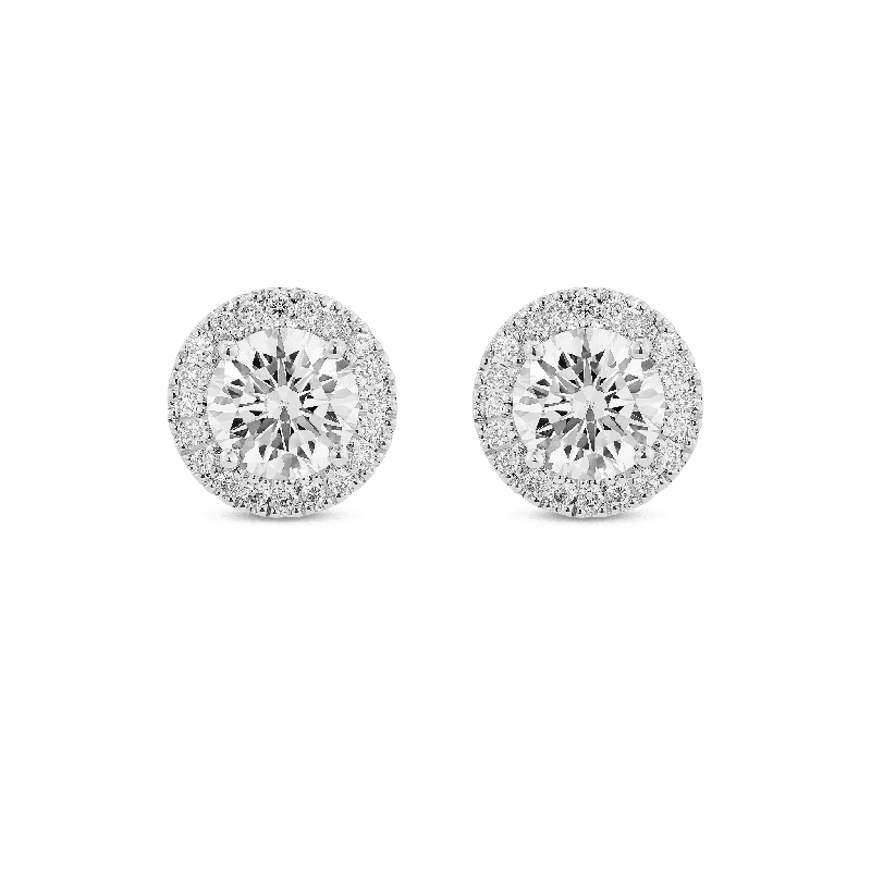 Shop Stylish Jewelry Now And Save Big The Halo Stud Earrings