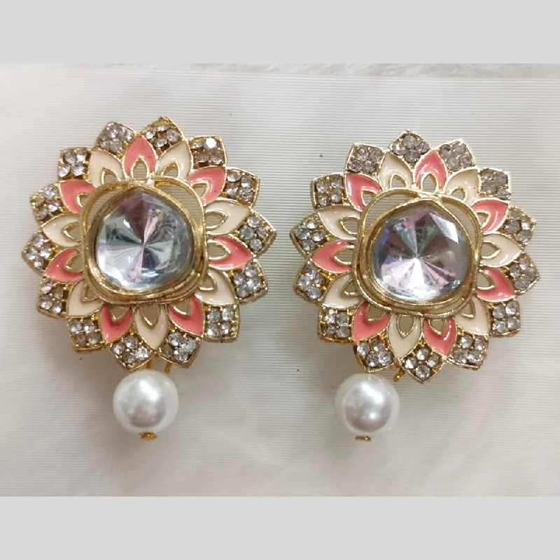 The Biggest Jewelry Sale Of The Year Is Here Khushboo Jewellers Gold Plated Stud Earrings (Assorted Color)